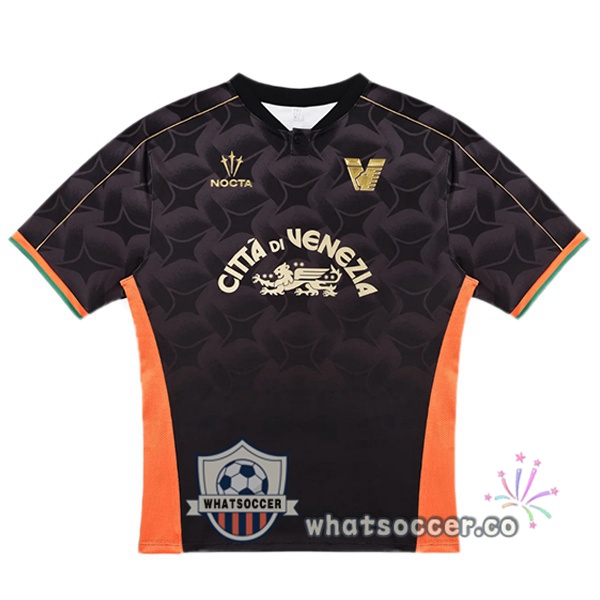 Venezia FC Home Soccer Jerseys Black 2024-2025
