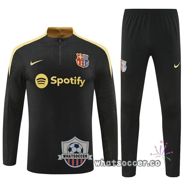 Tracksuit FC Barcelona Black 2024-2025