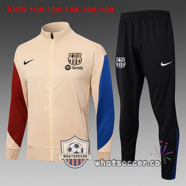 Training Jacket FC Barcelona Kids Yellow 2024-2025
