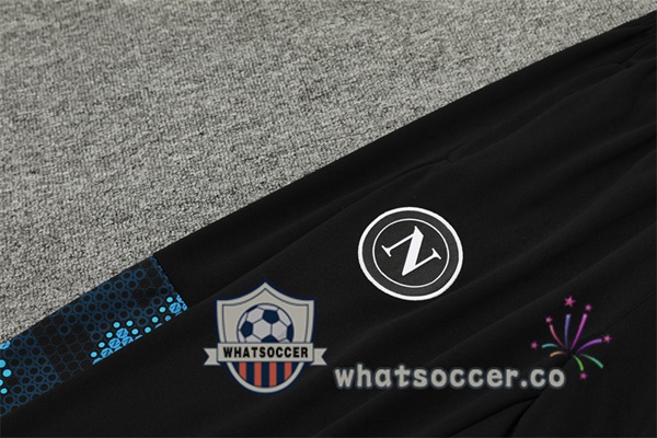 Tracksuit SSC Napoli Black Blue 2024-2025