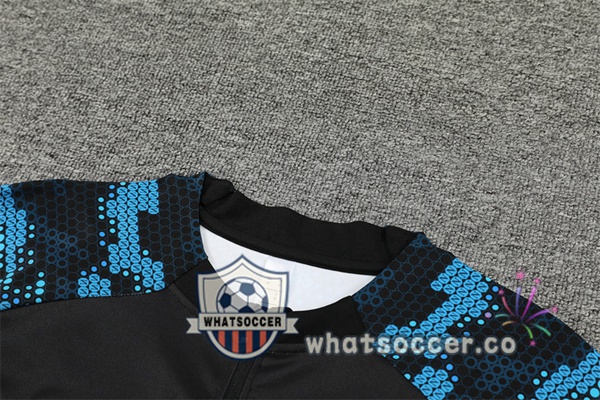 Tracksuit SSC Napoli Black Blue 2024-2025