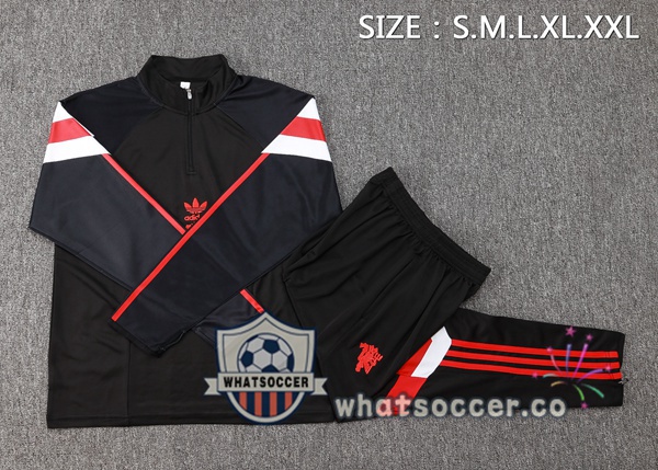 Tracksuit Manchester United Black 2024-2025