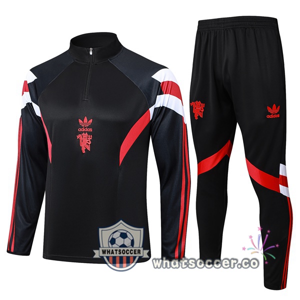 Tracksuit Manchester United Black 2024-2025
