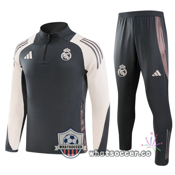 Tracksuit Real Madrid Gray 2024-2025