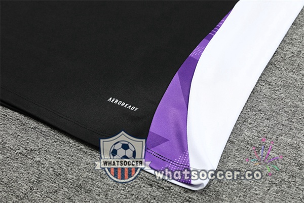 Tracksuit Real Madrid Purple Black 2024-2025