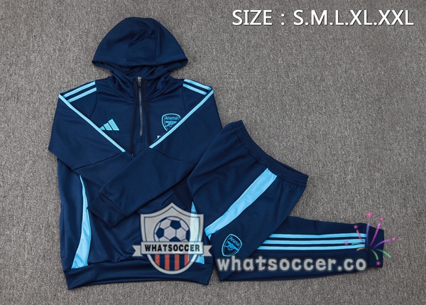 Tracksuit - Hooded Arsenal Blue Royal 2024-2025