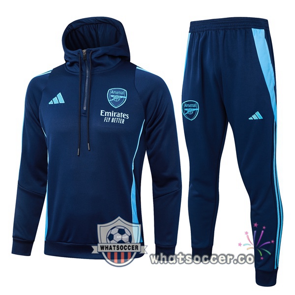 Tracksuit - Hooded Arsenal Blue Royal 2024-2025
