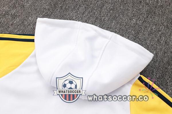 Tracksuit - Hooded Real Madrid White Yellow 2024-2025