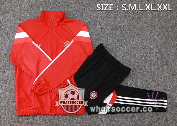 Training Jacket Bayern Munich Red 2024-2025