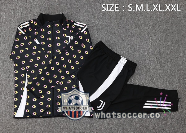 Training Jacket Juventus Black 2024-2025