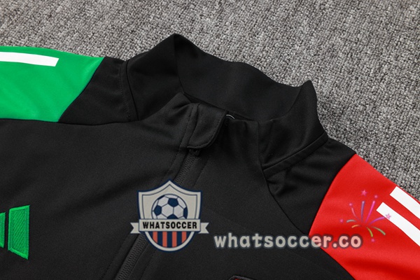 Training Jacket Arsenal Black Red Green 2024-2025