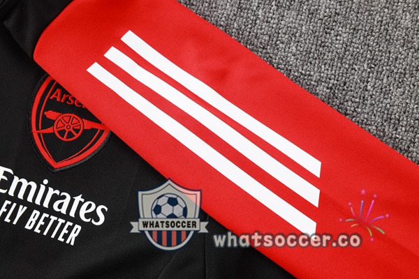 Training Jacket Arsenal Black Red Green 2024-2025