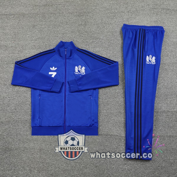 Training Jacket Manchester United Blue 2024-2025