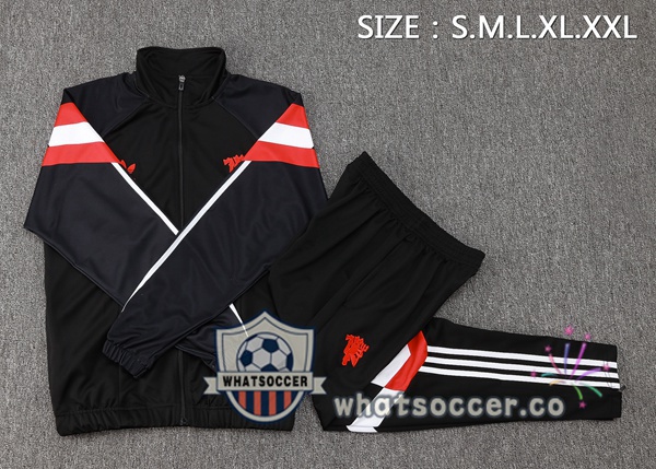 Training Jacket Manchester United Black 2024-2025