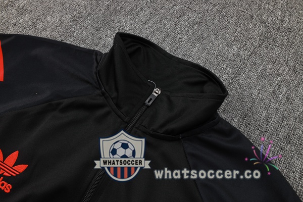 Training Jacket Manchester United Black 2024-2025