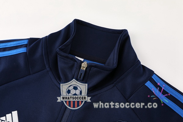 Training Jacket Manchester United Blue Royal 2024-2025