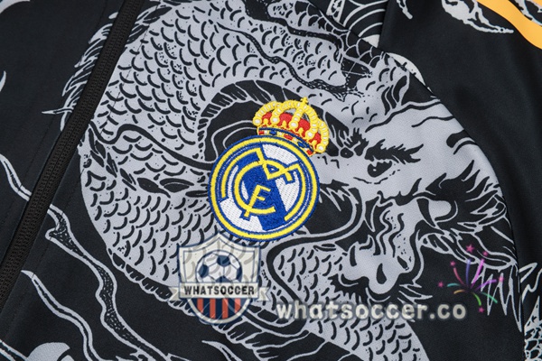 Training Jacket Real Madrid Black 2024-2025