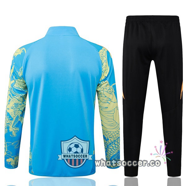 Training Jacket Real Madrid Blue 2024-2025