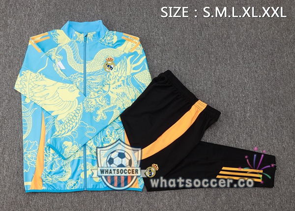 Training Jacket Real Madrid Blue 2024-2025