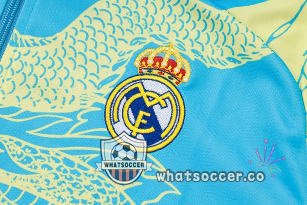 Training Jacket Real Madrid Blue 2024-2025