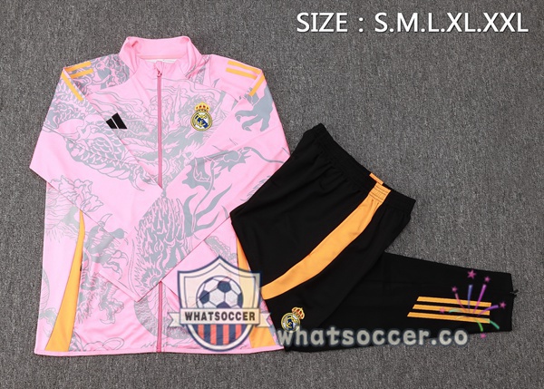 Training Jacket Real Madrid Rose 2024-2025