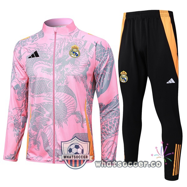Training Jacket Real Madrid Rose 2024-2025