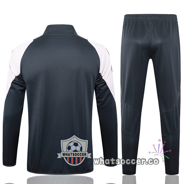 Training Jacket Real Madrid Gray 2024-2025