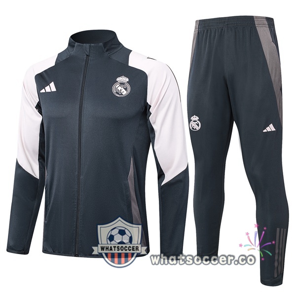 Training Jacket Real Madrid Gray 2024-2025