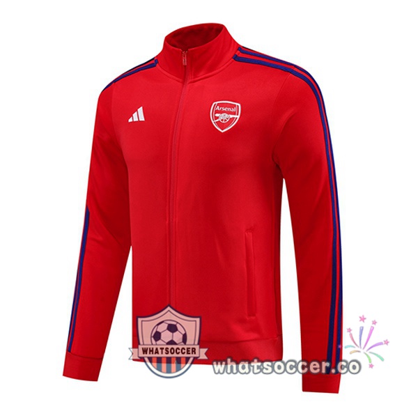 Soccer Jacket Arsenal Red 2024-2025