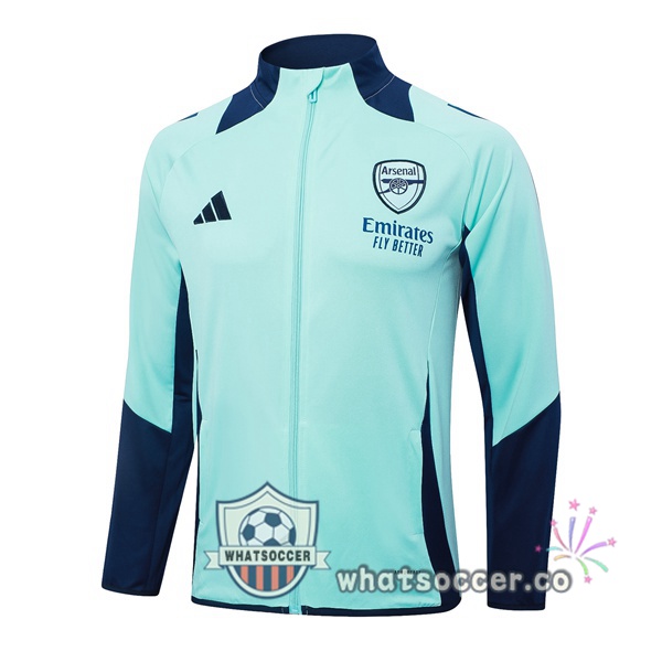 Soccer Jacket Arsenal Green 2024-2025