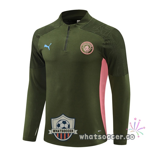 Soccer Sweater Manchester City Green 2024-2025