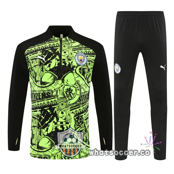 Tracksuit Manchester City Green 2024-2025
