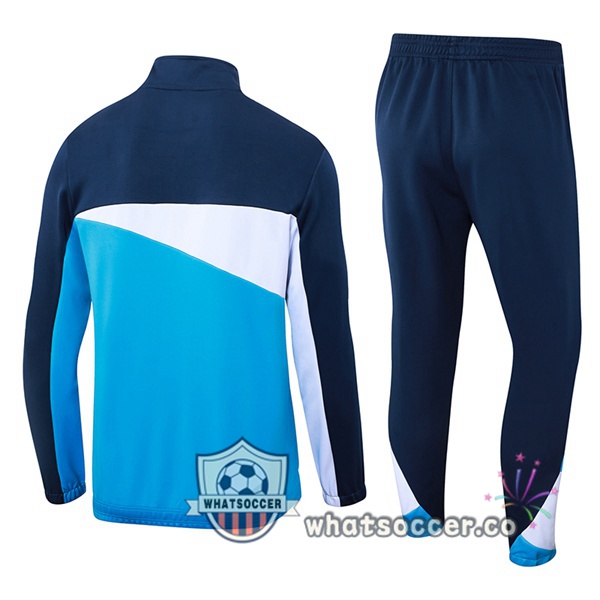 Training Jacket Olympique de Marseille Blue Royal 2024-2025