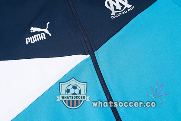 Training Jacket Olympique de Marseille Blue Royal 2024-2025