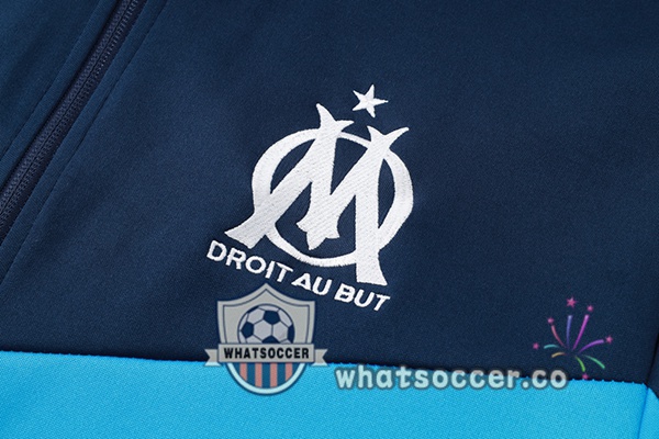 Training Jacket Olympique de Marseille Blue Royal 2024-2025