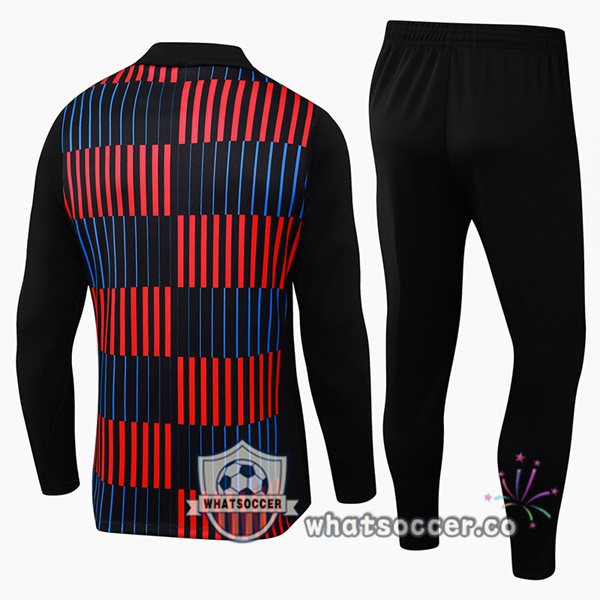Tracksuit FC Barcelona Blue Black Red 2024-2025