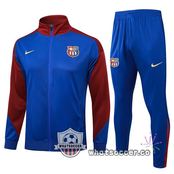 Training Jacket FC Barcelona Blue 2024-2025