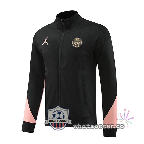 Soccer Jacket Paris PSG Black 2024-2025