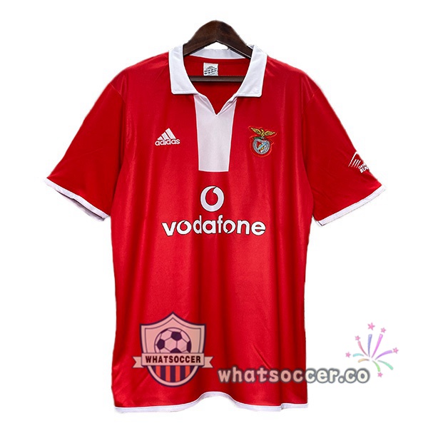 S.L Benfica Retro Home Red 2004-2005