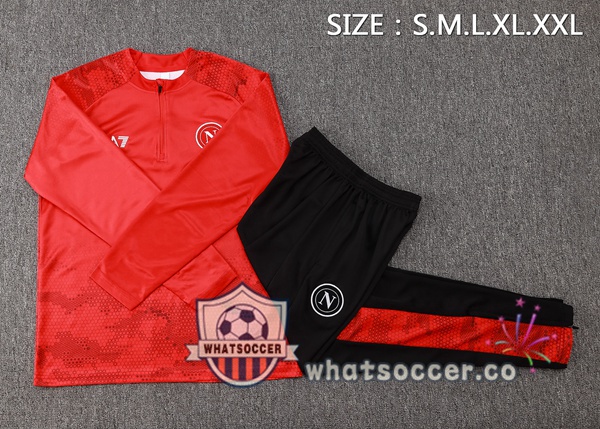 Tracksuit SSC Napoli Red 2024-2025