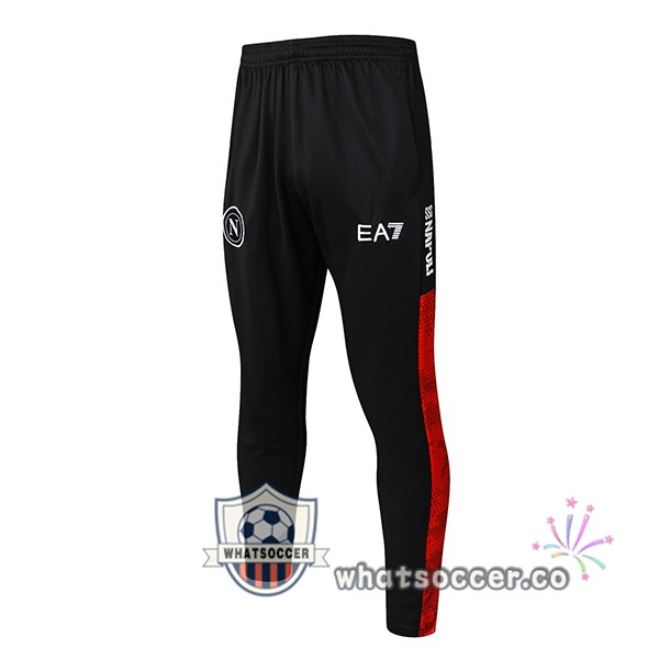 SSC Napoli Soccer Pants Black 2024-2025