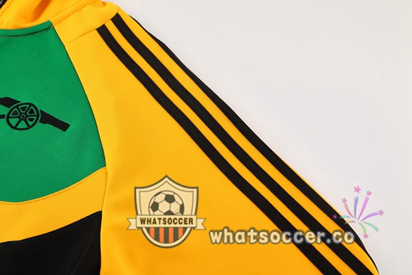 Training Jacket Arsenal Green Yellow 2024-2025