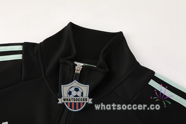 Training Jacket Real Madrid Black Green 2024-2025