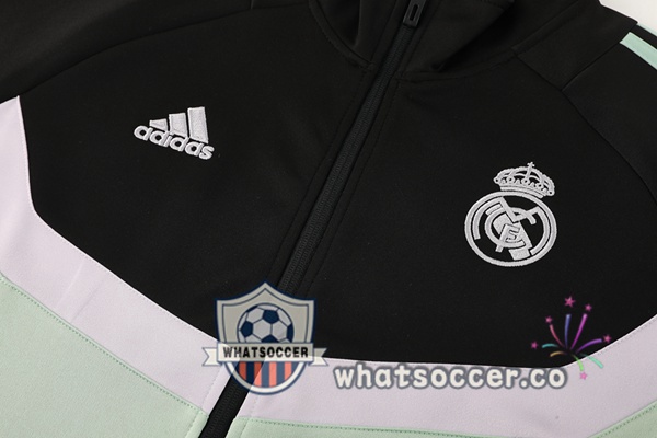 Training Jacket Real Madrid Black Green 2024-2025