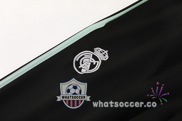 Training Jacket Real Madrid Black Green 2024-2025
