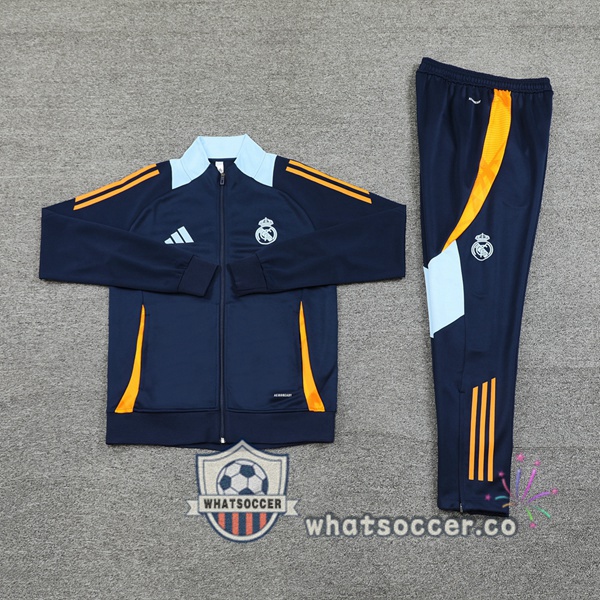 Training Jacket Real Madrid Blue Royal 2024-2025
