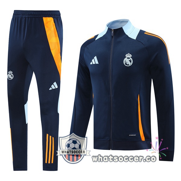 Training Jacket Real Madrid Blue Royal 2024-2025