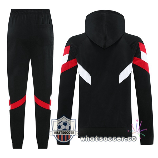 Tracksuit - Hooded Manchester United Black 2024-2025