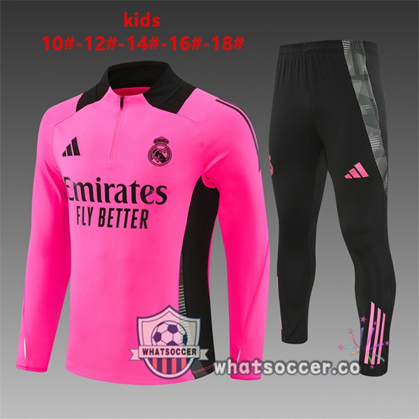 Tracksuit Real Madrid Kids Red 2024-2025
