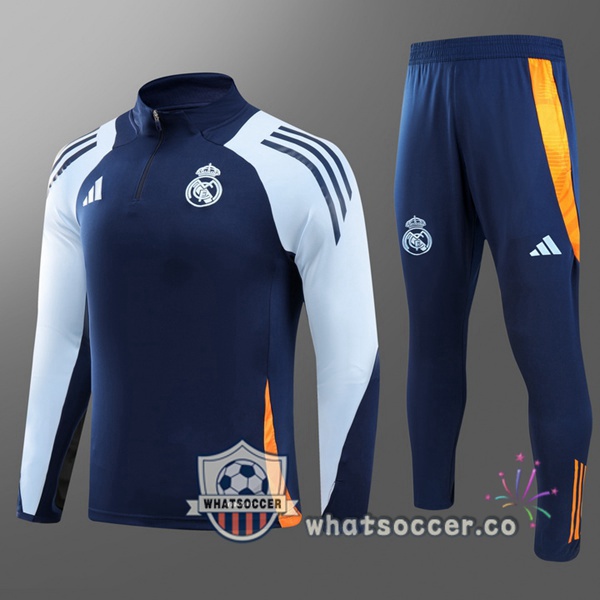 Tracksuit Real Madrid Kids Blue Royal 2024-2025